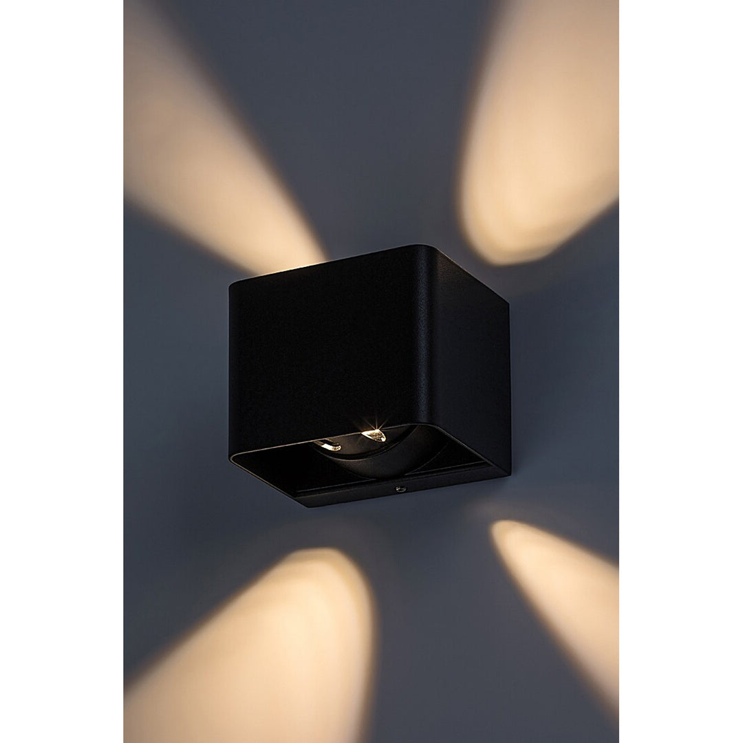 Rabalux Hallstatt 10W outdoor wall lamp IP54 anthracite outdoor light