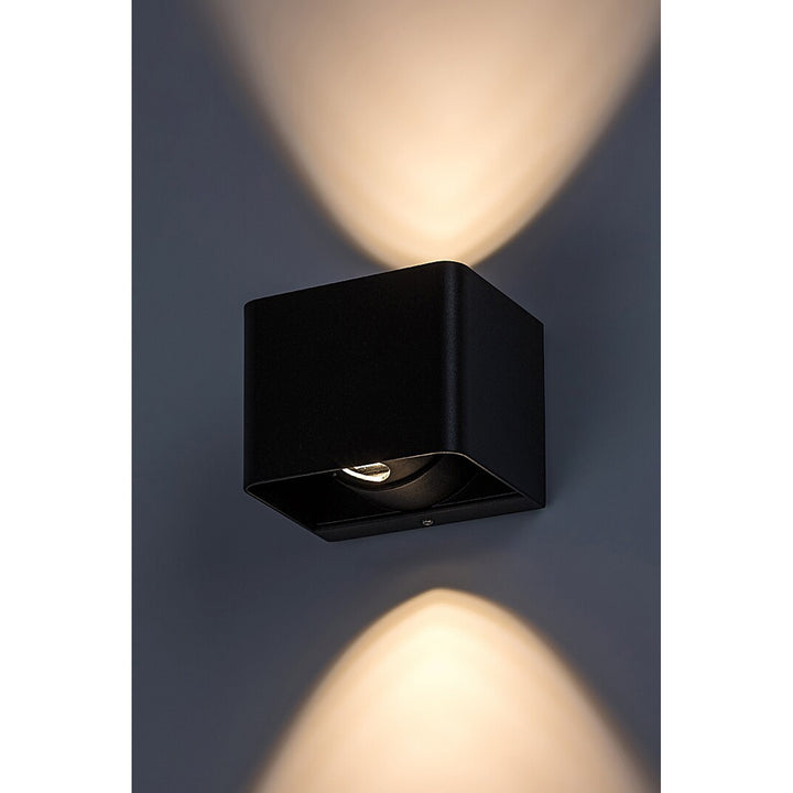 Rabalux Hallstatt 10W outdoor wall lamp IP54 anthracite outdoor light