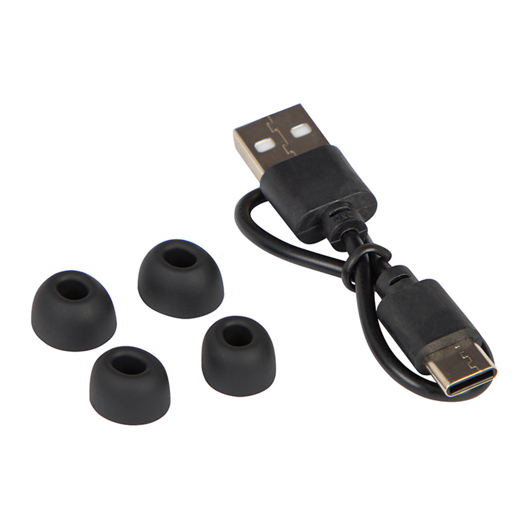 BLOW wireless headphones, Bluetooth 5.3, LED display, ENC system, PRO ENC BLACK