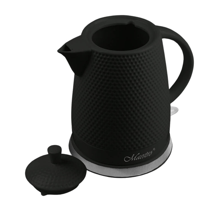 Maestro ceramic kettle, 1.5l capacity, 1500W, black, MR069