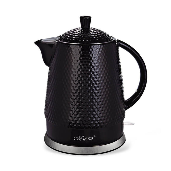 Maestro ceramic kettle, 1.5l capacity, 1500W, black, MR069