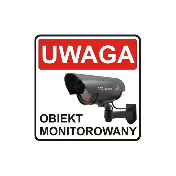 Dummy camera met knipperende LED IR1100 S IR voor buiten, zilver, 4 stuks