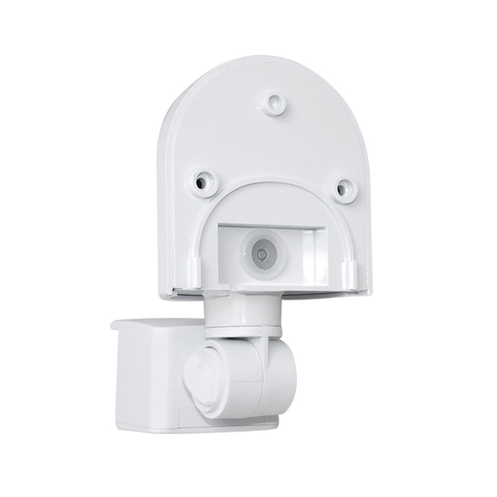 Maclean Sensor de movimiento y crepuscular de pared, 180°, max. 1200W, blanco y negro, MCE25