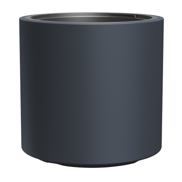 Prosperplast flower pot, with insert, height 29cm, anthracite, Heos, 2 pieces