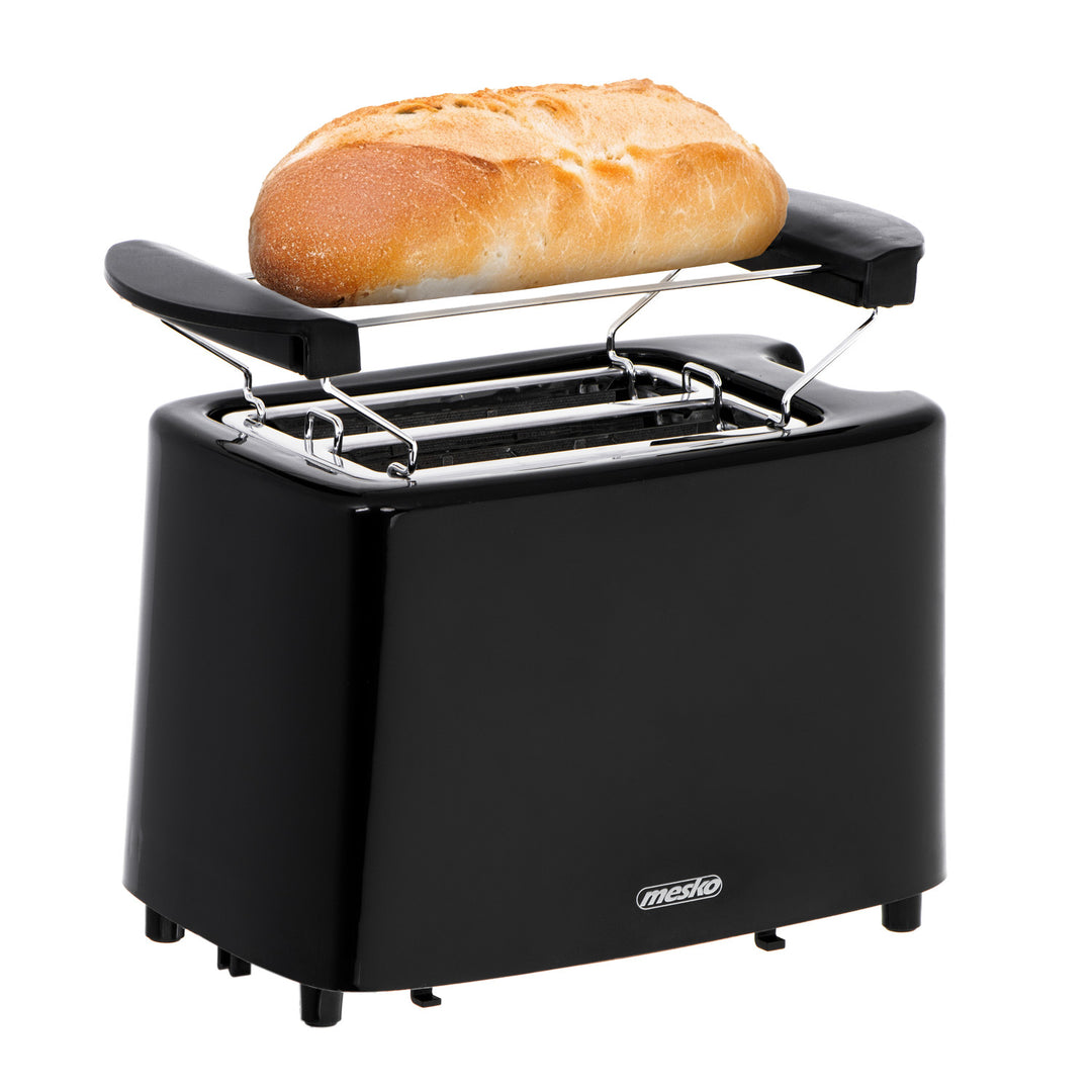 Mesko toaster, 2 slice toaster, 900W, black, MS 3220