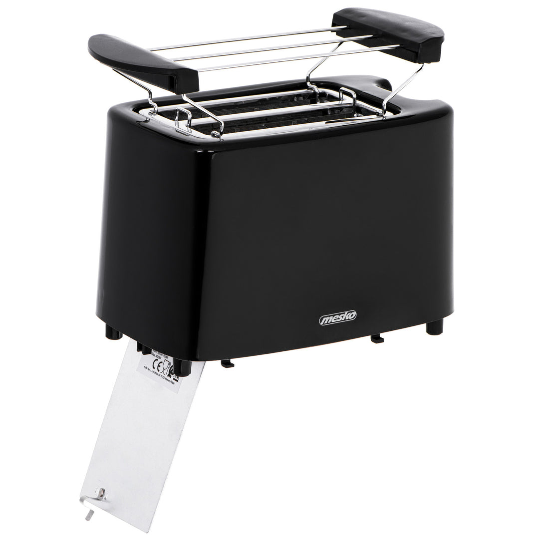 Mesko toaster, 2 slice toaster, 900W, black, MS 3220