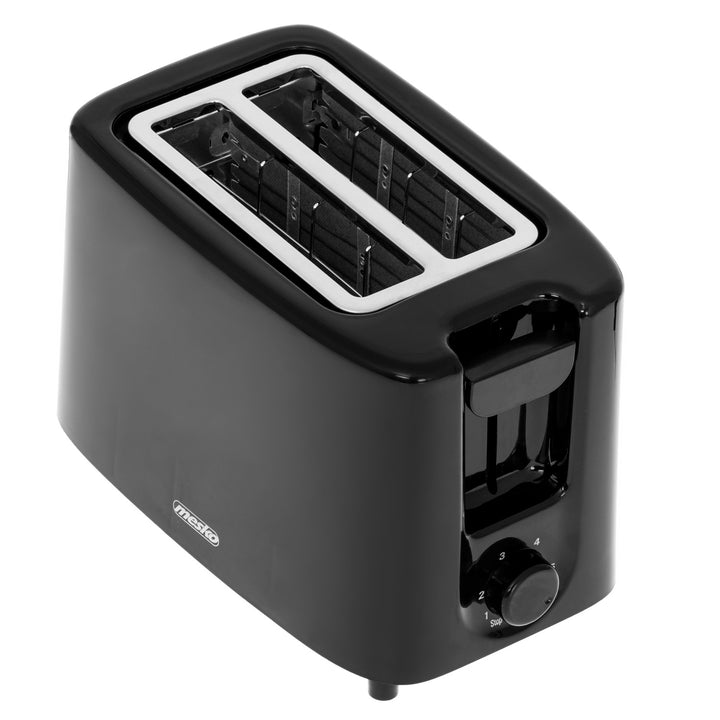 Mesko toaster, 2 slice toaster, 900W, black, MS 3220