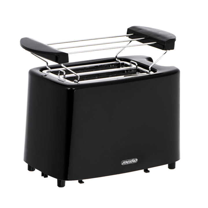 Mesko toaster, 2 slice toaster, 900W, black, MS 3220