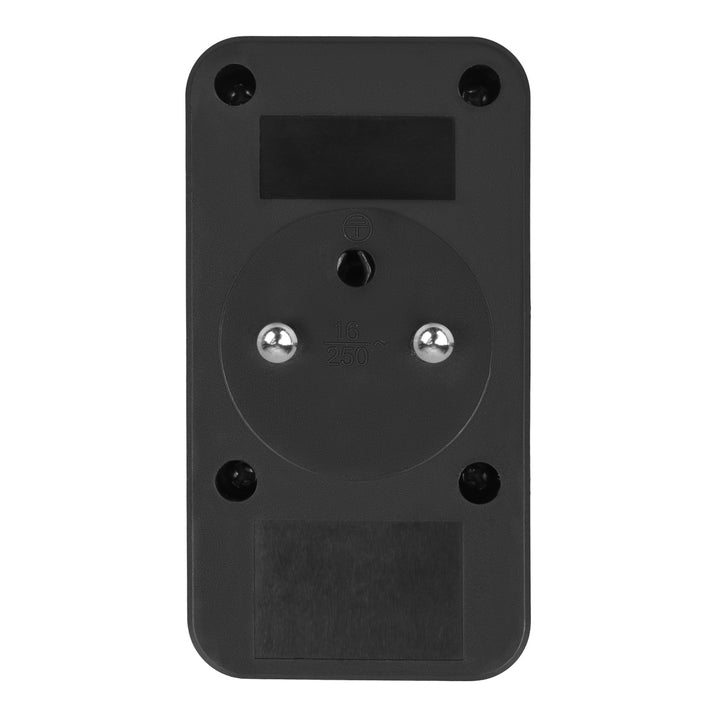 Maclean current socket x2 + 4xUSB, splitter with 2 sockets, 2xUSB A, 2xUSB C PD 20W, 1x16A + 1x6A, MCE249 F/B