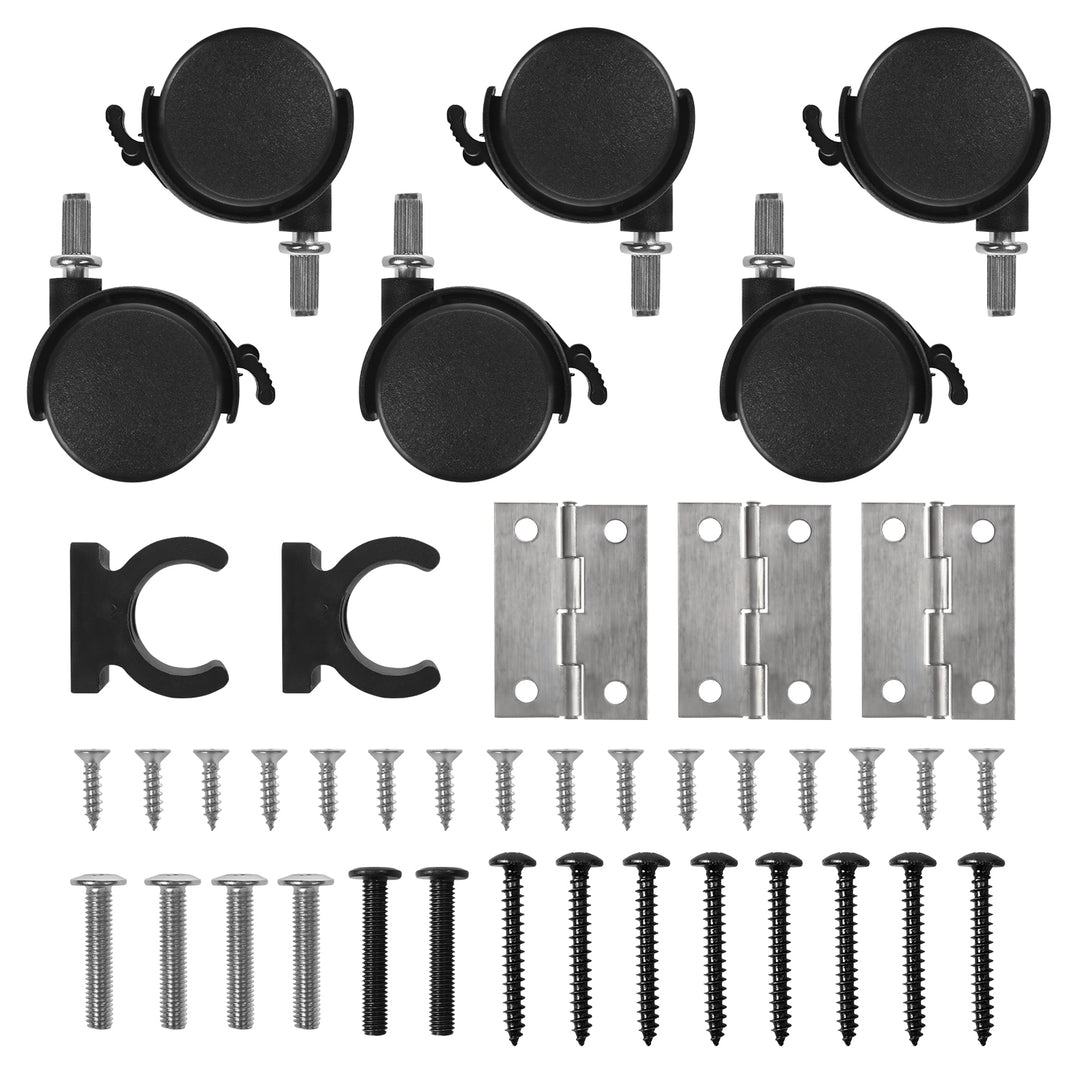 Maclean Klapptisch, schwarz, mobil, Platte 100x58cm, max. 50kg, MC-126 B