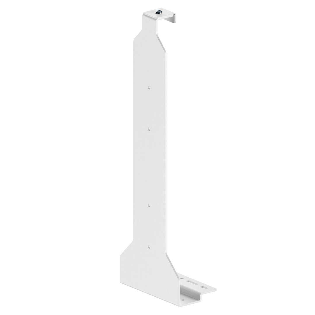 Support mural blanc PS5 avec support de tablette, 10kg max,RS181 + Support mural blanc pour console Playstation 5, 10kg max, NanoRS RS180