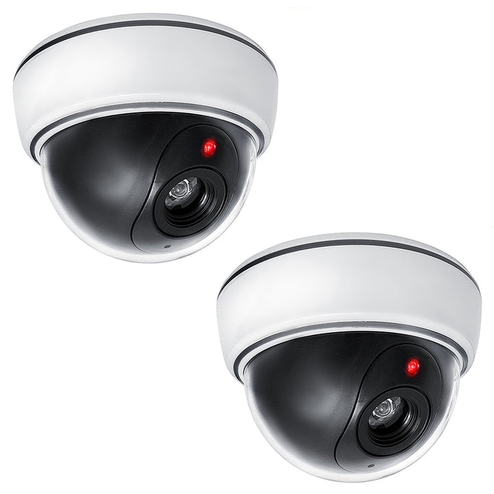 Dummy camera, 2x dummy dome camera met knipperende LEDDC2300
