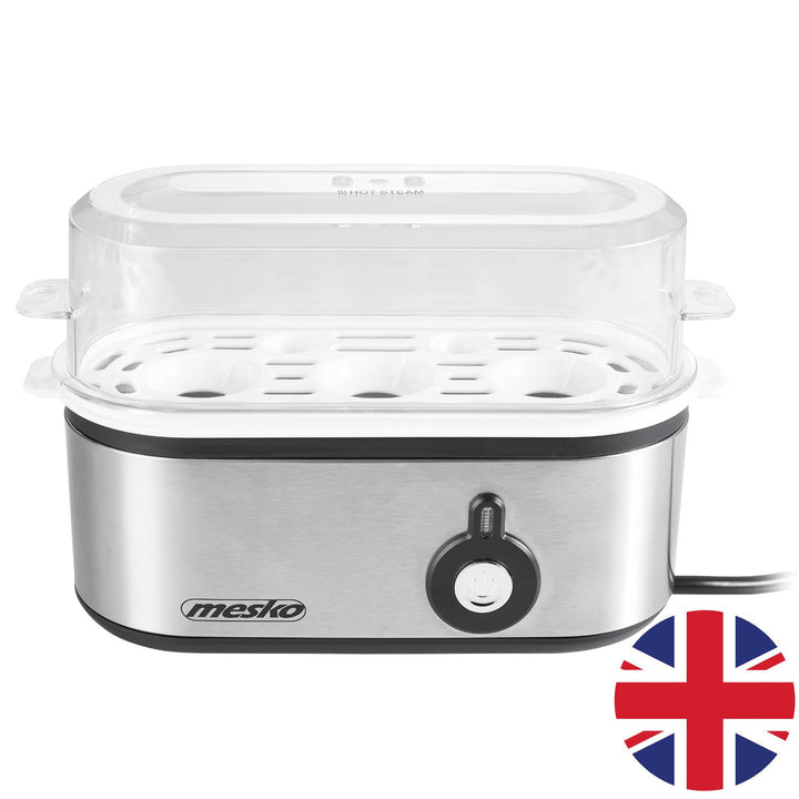 Cocedor de huevos Mesko MS 4485 para 1-3 huevos, 350W, pinza, enchufe UK