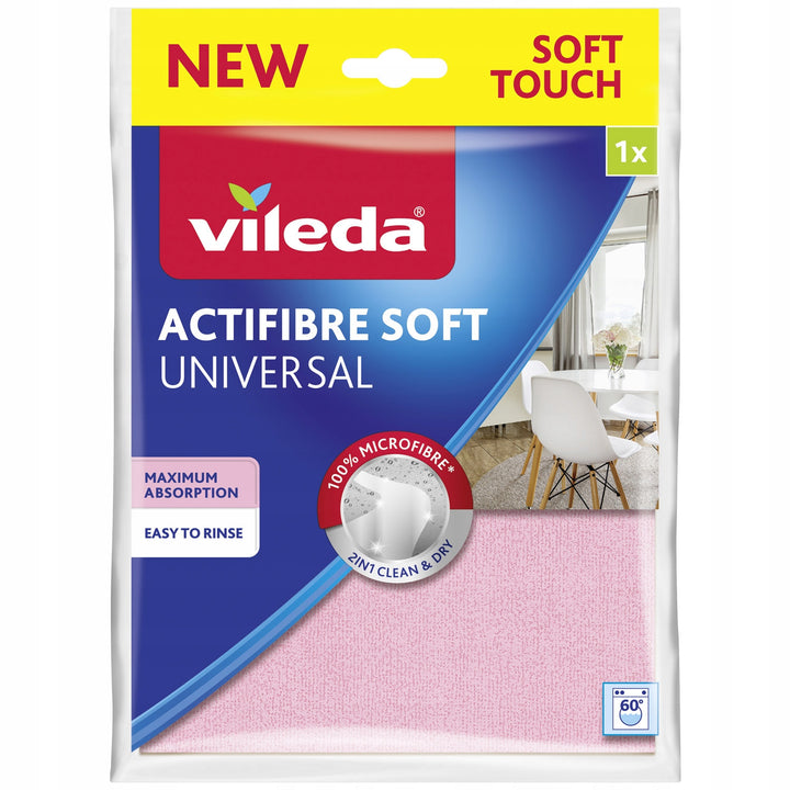 Multi-purpose microfiber cloth Vileda Actifibre Soft