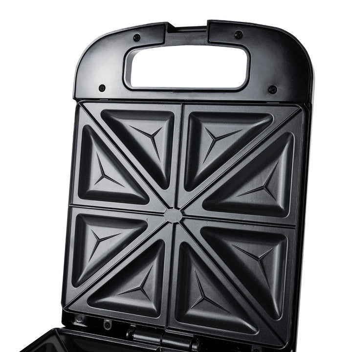 Adler AD 3055 black 2000 Watt sandwich maker for 4 sandwiches