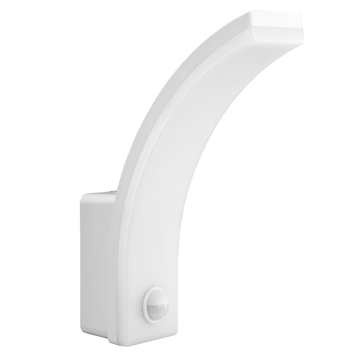 Maclean motion sensor LED lamp, PIR motion sensor, white, 20W, IP65, 2000lm, neutral white (4000K) MCE512 W, 4 pieces