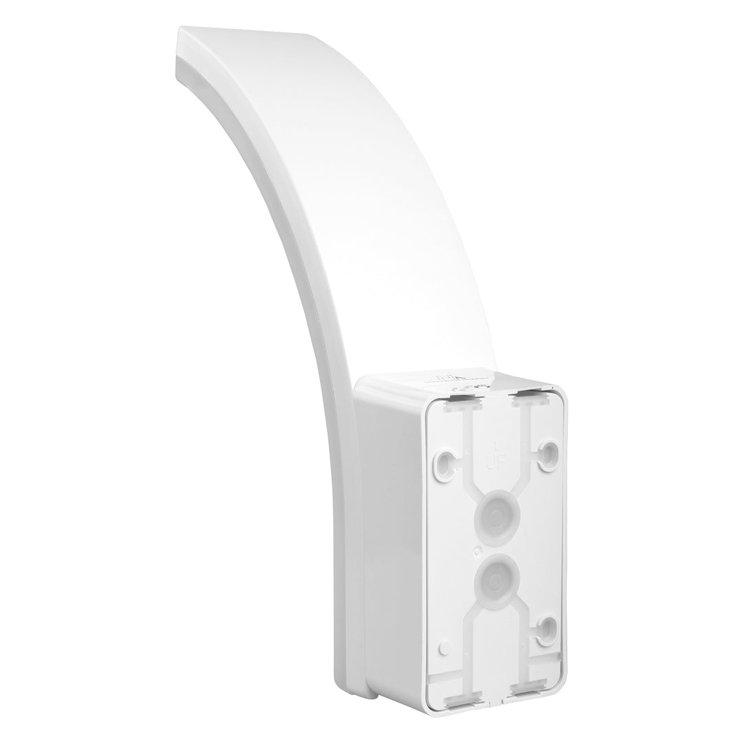 Maclean motion sensor LED lamp, PIR motion sensor, white, 20W, IP65, 2000lm, neutral white (4000K) MCE512 W, 4 pieces