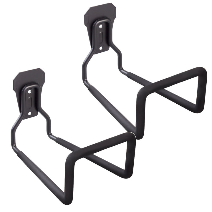 Maclean garage wall mount, for tires, garden tools, ladder, hoses, bicycles, steel, max load 35kg, MC-441, 2 pieces