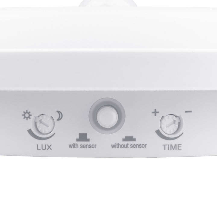Maclean LED lamp with motion sensor, PIR sensor, white, 10W, IP65, 1000lm, neutral color, MCE525 W