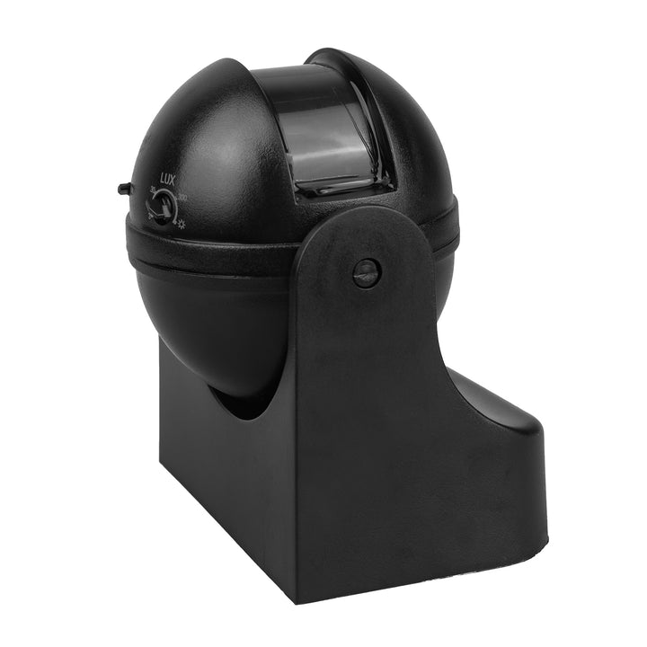 PIR-Bewegungsmelder Maclean, Infrarot, IP44, schwarz mit schwarzer Blende, Reichweite 12 m, max. Belastung 300/1200 W, MCE358 B/B