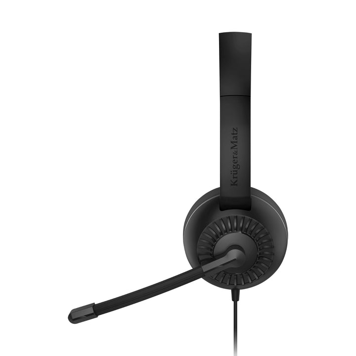 Kopfhörer mit Mikrofon für den Computer (3,5-mm-Klinkenstecker) Kruger&Matz P3