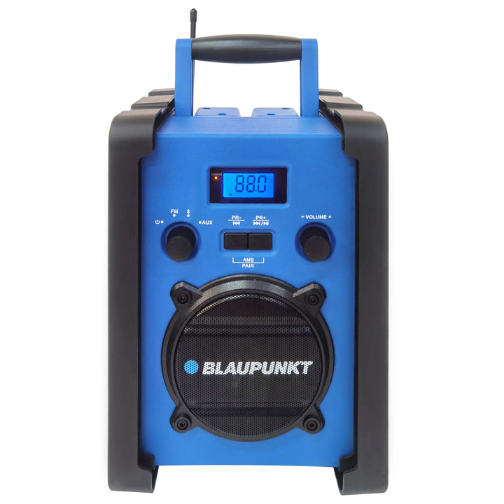 Blaupunkt Portable Radio, Bluetooth, AUX, LCD Display, PP30 Jobsite