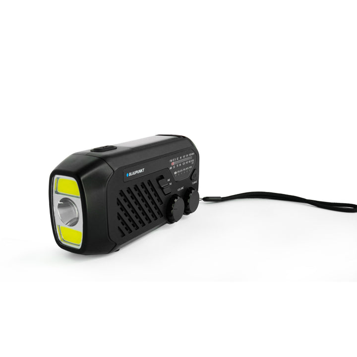Blaupunkt mains/battery radio, LED flashlight, SOS signaling, Antenna, ER10
