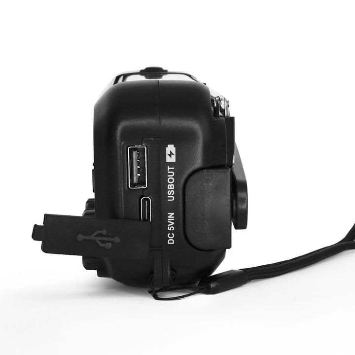 Blaupunkt mains/battery radio, LED flashlight, SOS signaling, Antenna, ER10