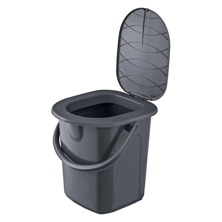 BranQ travel toilet, 22L, recycled, anthracite, 1306b