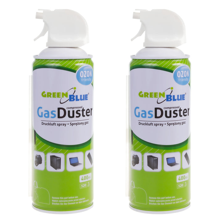 GreenBlue GB400 atomizador de pistola de aire comprimido de 400 ml - atomizador de pistola, 2 piezas