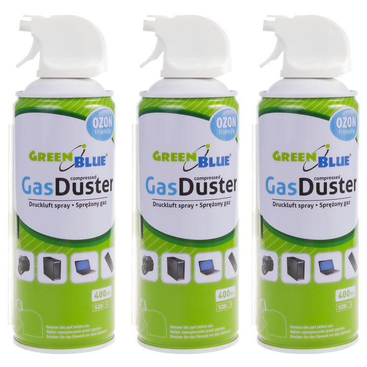 GreenBlue GB400 atomizador de pistola de aire comprimido de 400 ml - atomizador de pistola, 3 piezas