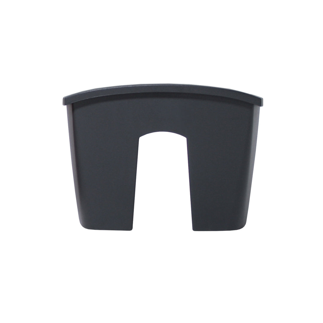 Pot pour garde-corps de balcon DCRO600 - Anthracite, capacité 18L, 10 pièces