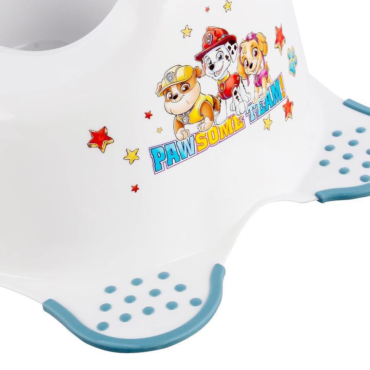 Paw Patrol Anti-Rutsch-Toilettensitzbezug - Paw Patrol Anti-Rutsch-Plattform, Max 120kg, zweistufig+  Anti-Rutsch-Töpfchen, Max 15kg