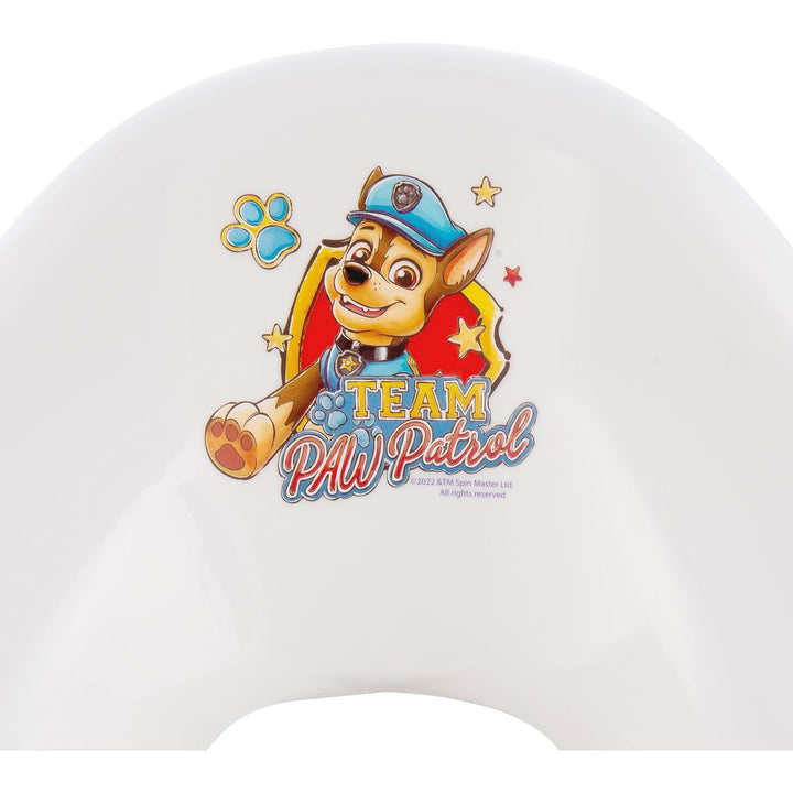 Psi Patrol non-slip toilet seat pad - Paw Patrol+ Psi Patrol non-slip nightstand, White, Max 15kg
