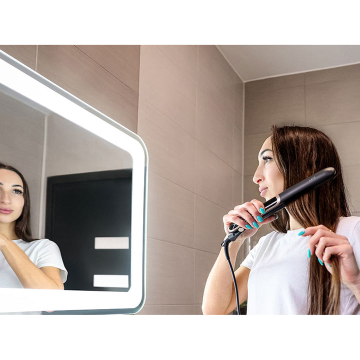 LAFE adjustable temperature straightener, 35W, ceramic coating, Sleek & Shine Straightener