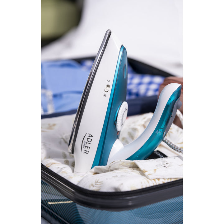 Adler travel iron, with steam, folding handle, power 1700W, AD 5035
