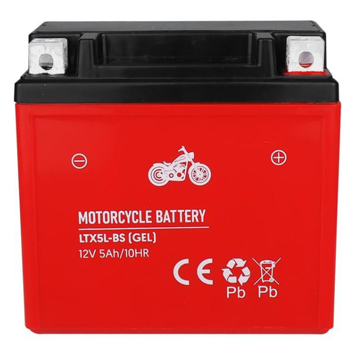 Batterie gel Lamex, moto, 12V, 5Ah, LTX5L-BS