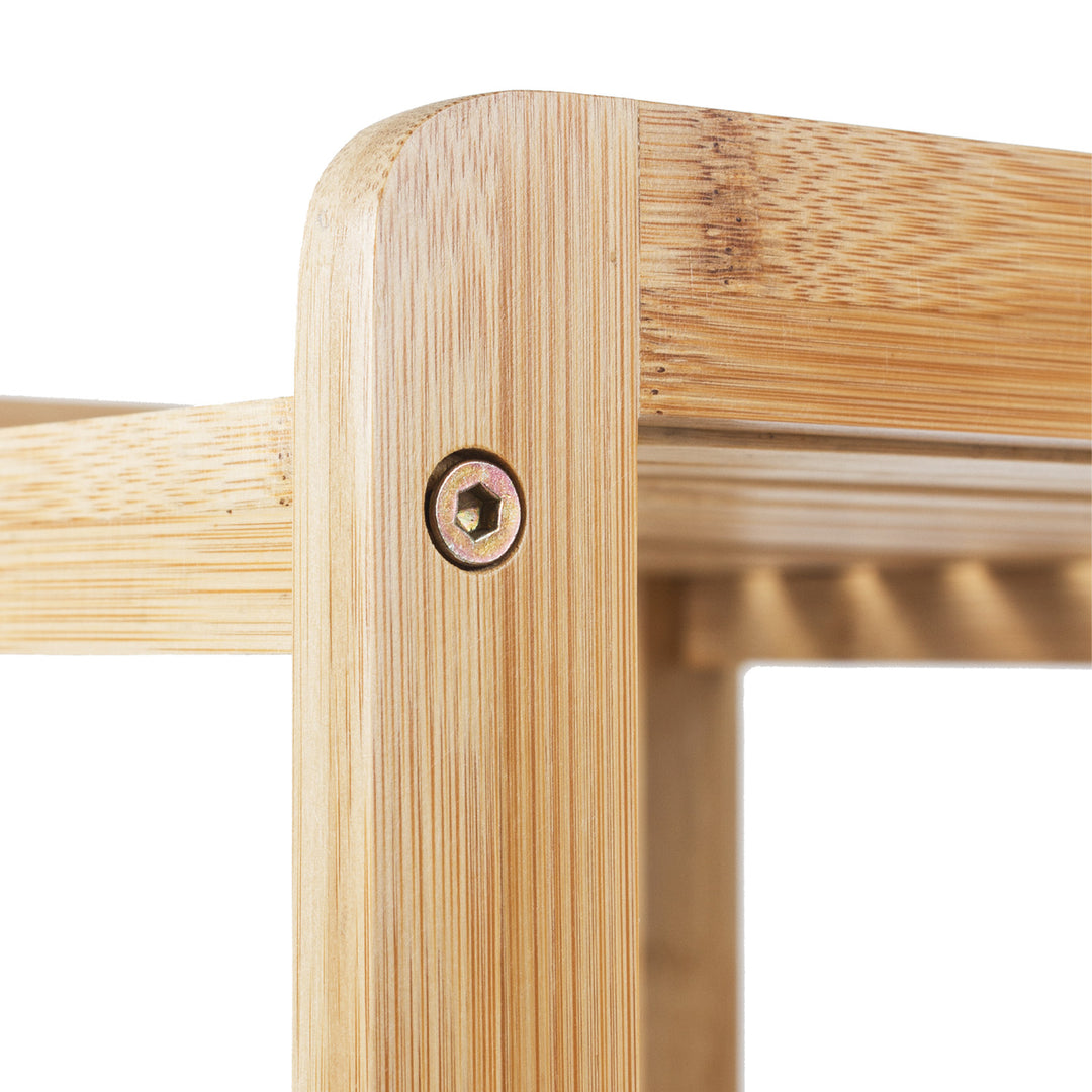 GreenBlue bamboo bathroom cabinet, 370x330x780mm, 3 shelves, GB321, 2 pieces