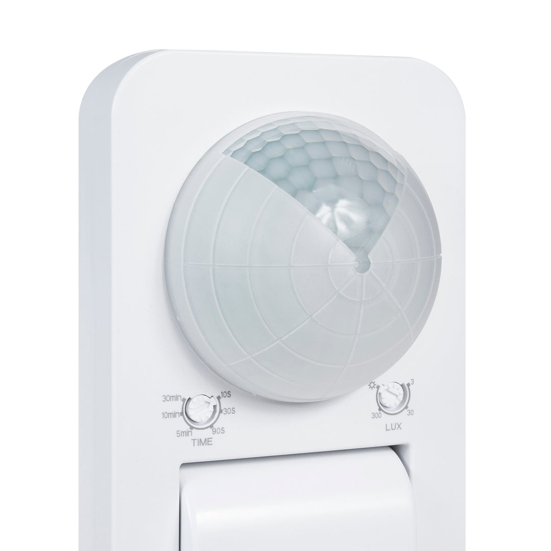 Maclean PIR Bewegungsmelder, Infrarot, IP65, max 2000W, MCE243, 2 Stück