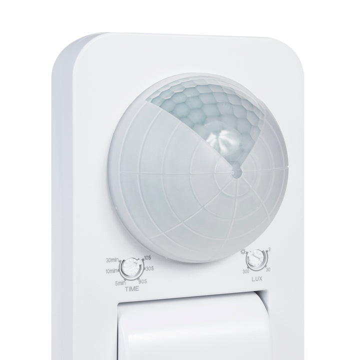 Maclean PIR Bewegungsmelder, Infrarot, IP65, max 2000W, MCE243, 2 Stück