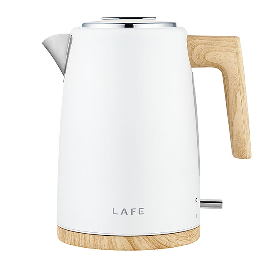 Lafe electric kettle, 2200W, capacity 1.7l, white, Scandi