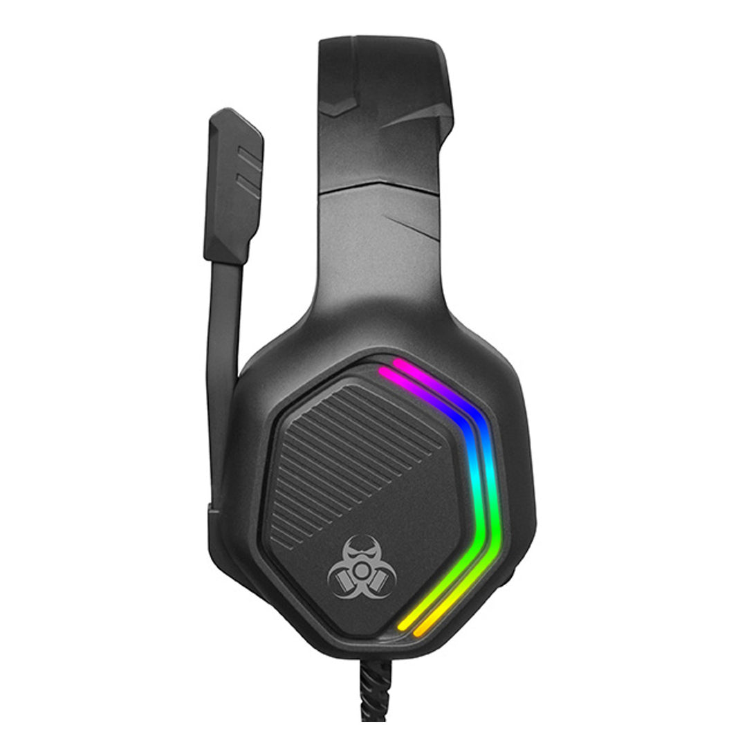 Tracer gaming headphones, RGB backlight, foldable microphone, Gamezone GZ X3
