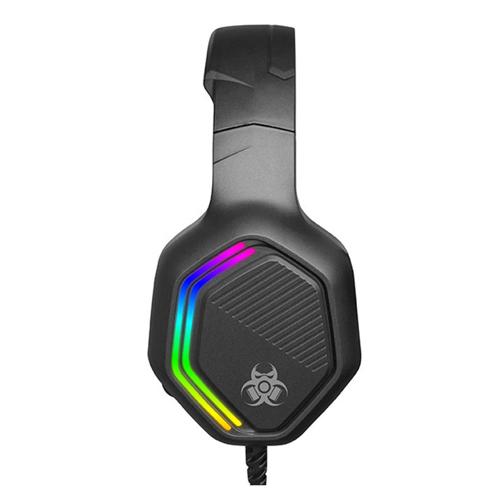 Tracer gaming headphones, RGB backlight, foldable microphone, Gamezone GZ X3