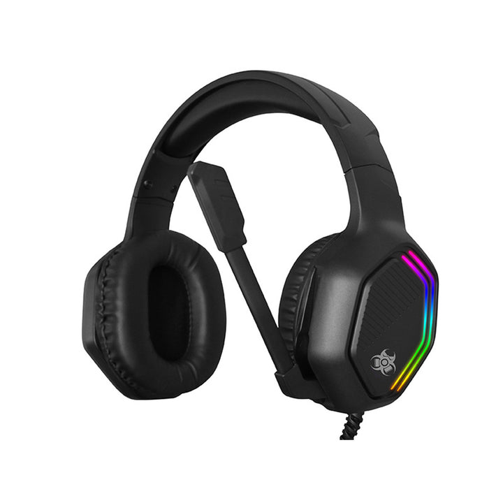Tracer gaming headphones, RGB backlight, foldable microphone, Gamezone GZ X3