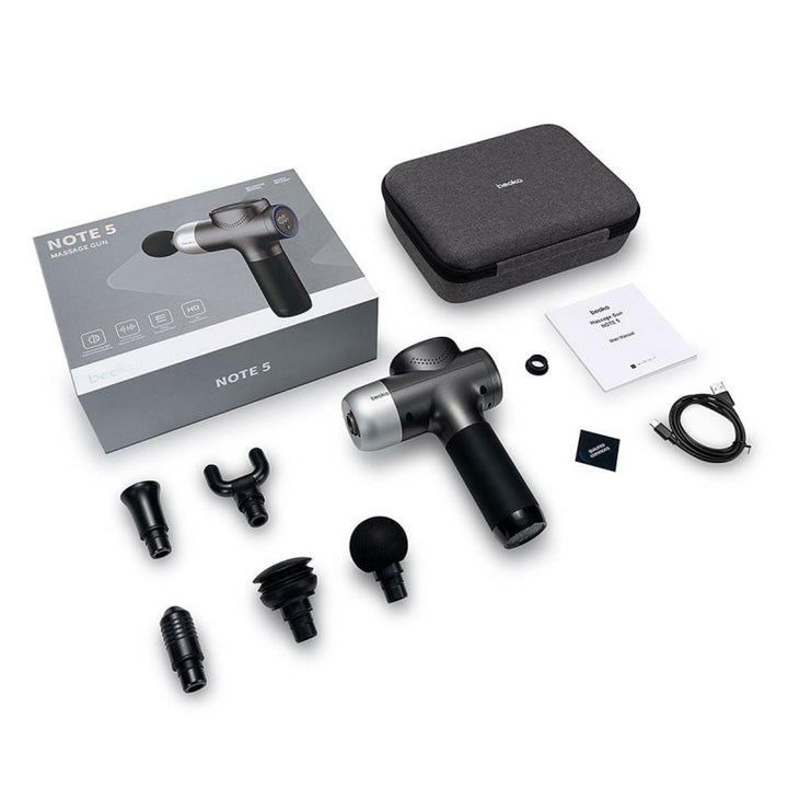 Beoka lichaamsmassageapparaat, 25W, 5 niveaus, 2000mAh batterij, Note 5