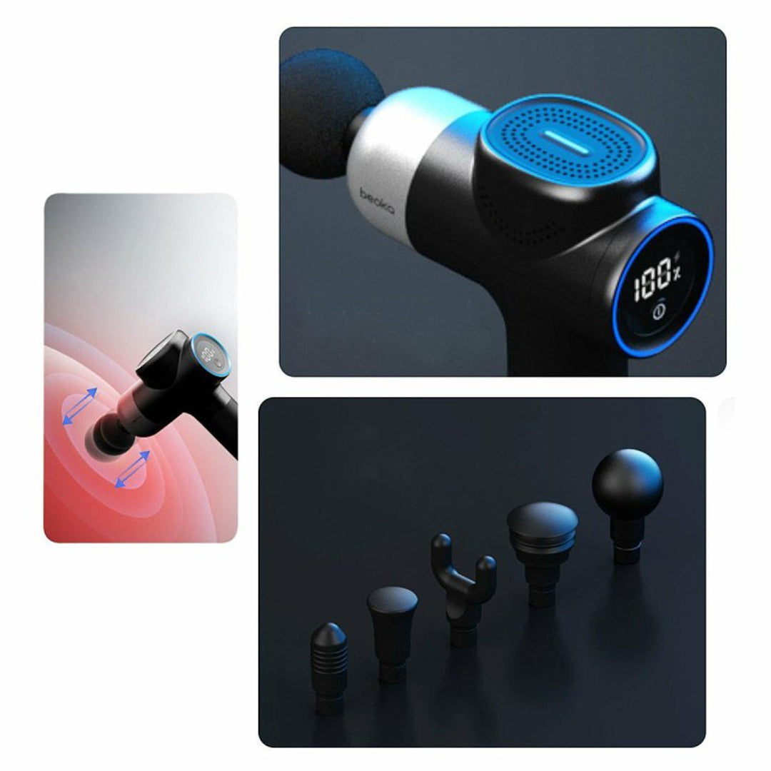 Beoka lichaamsmassageapparaat, 25W, 5 niveaus, 2000mAh batterij, Note 5