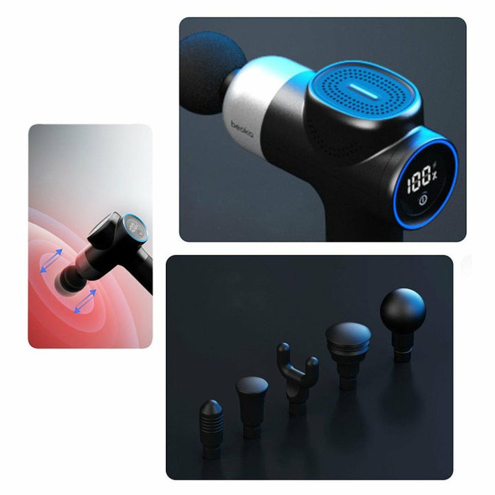 Beoka lichaamsmassageapparaat, 25W, 5 niveaus, 2000mAh batterij, Note 5