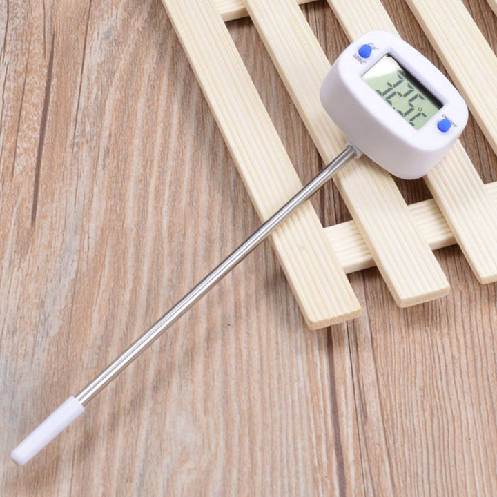 Termómetro/sonda para alimentos, VerdeAzul, longitud de la sonda 15 cm, rango de temperatura -50°C a +300°C., precisión 0,1°C, GB382, 3 piezas