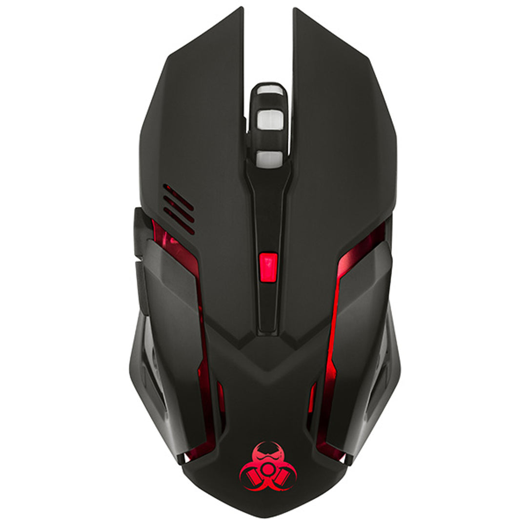 Tracer gaming mouse, wireless, 500mAh battery, 3200 DPI, Gamezone Rocky RF Nano