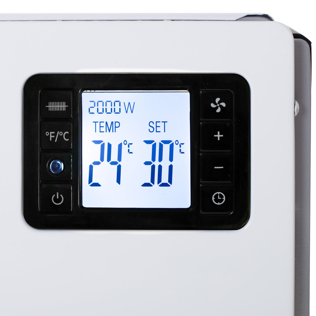 Camry convector heater, power 2000W, LCD panel, remote control, timer, thermostat, CR 7739